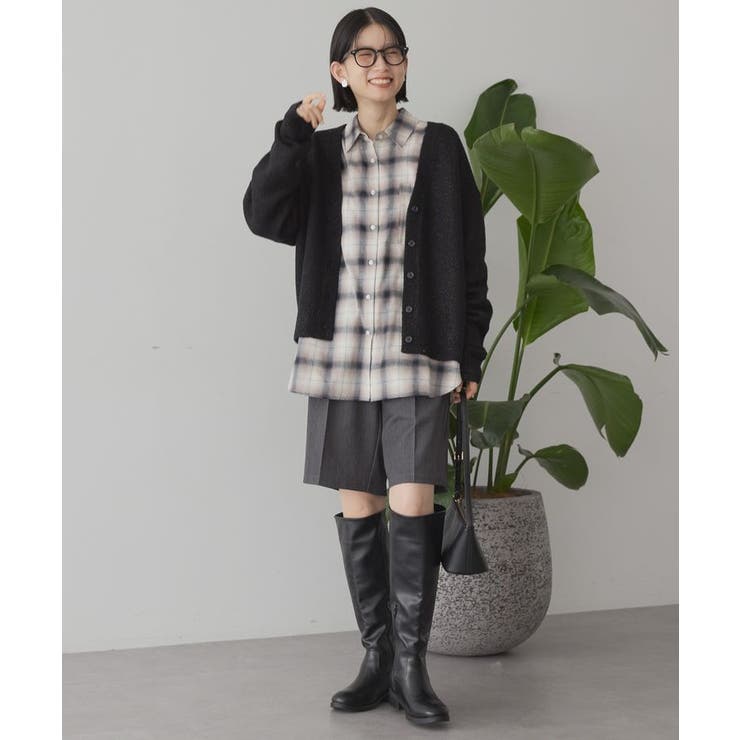 Vネックラメニットカーディガン | AMERICAN HOLIC | 詳細画像21 