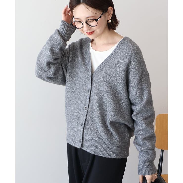 Vネックラメニットカーディガン | AMERICAN HOLIC | 詳細画像32 