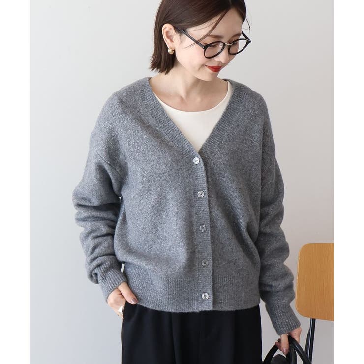 Vネックラメニットカーディガン | AMERICAN HOLIC | 詳細画像34 