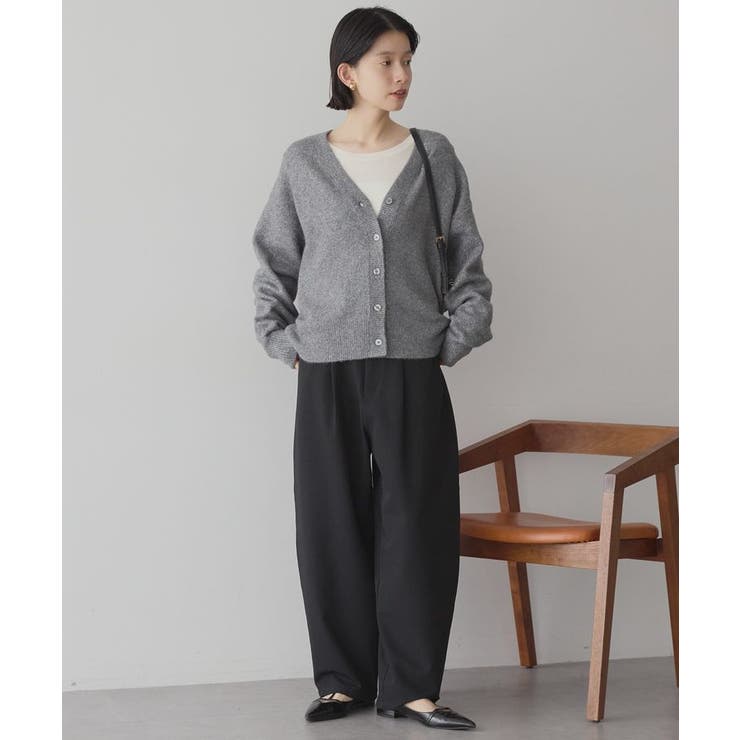 Vネックラメニットカーディガン | AMERICAN HOLIC | 詳細画像6 