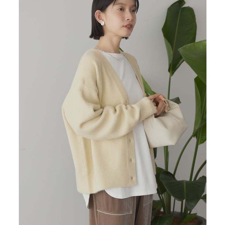 Vネックラメニットカーディガン | AMERICAN HOLIC | 詳細画像9 