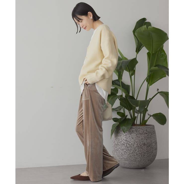 Vネックラメニットカーディガン | AMERICAN HOLIC | 詳細画像6 