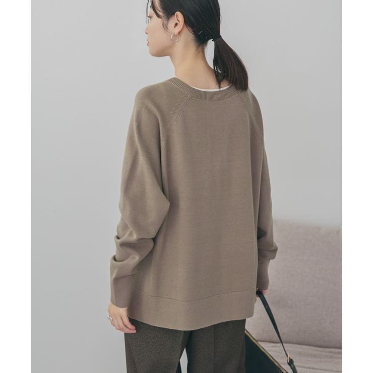 バイパチカフタンラグランニットプルオーバー＜静電気軽減＞ | AMERICAN HOLIC | 詳細画像8 