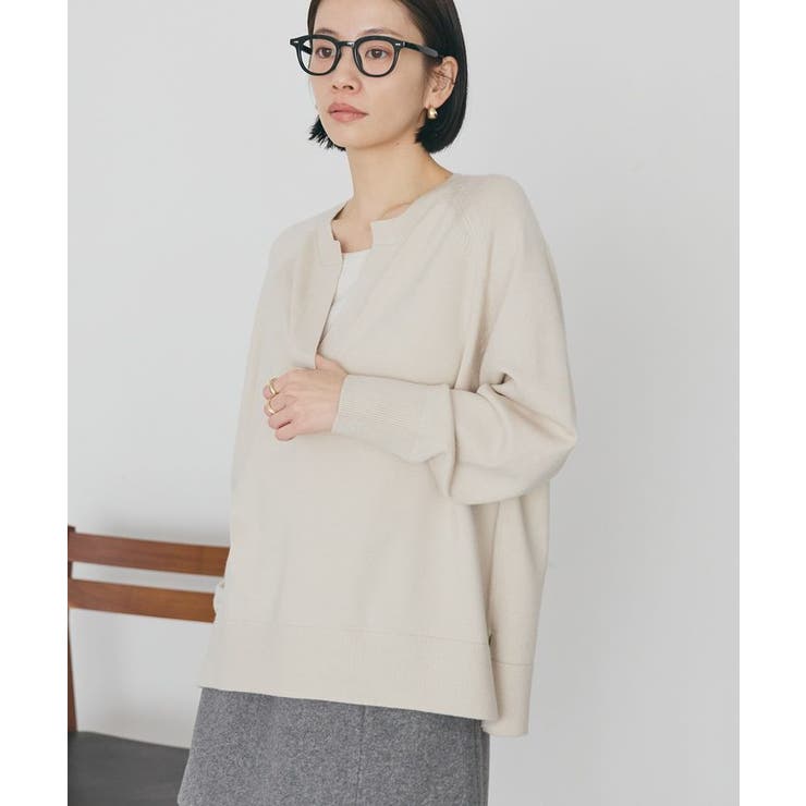 バイパチカフタンラグランニットプルオーバー＜静電気軽減＞ | AMERICAN HOLIC | 詳細画像21 