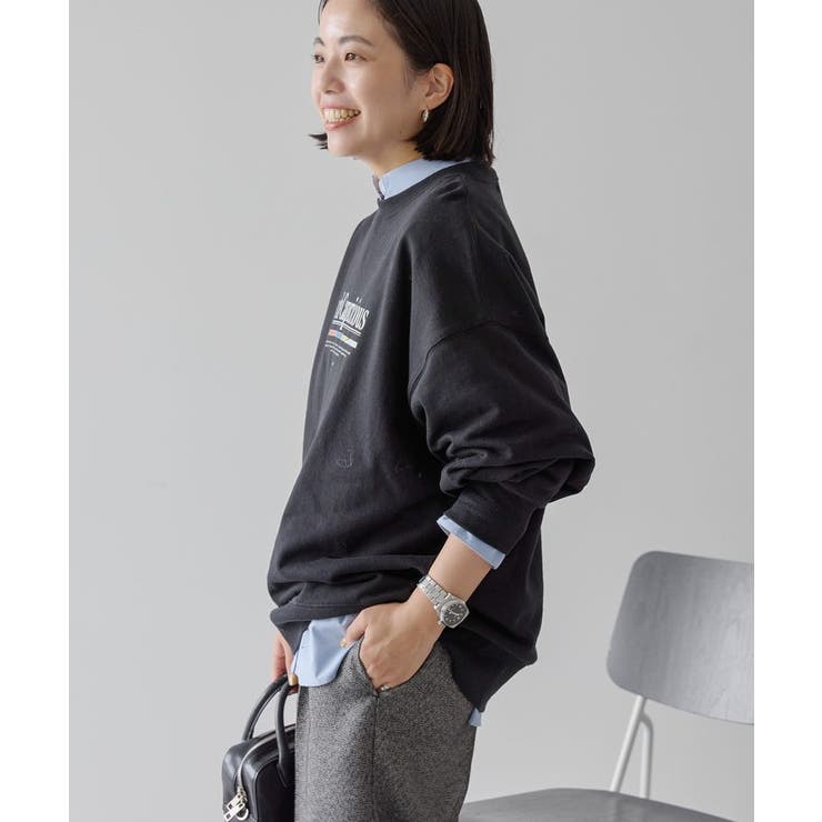 90sカラーロゴ裏毛プルオーバー | AMERICAN HOLIC | 詳細画像3 