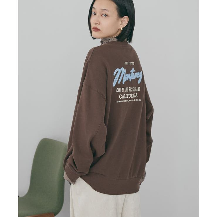 サガラ刺繍裏毛プルオーバー | AMERICAN HOLIC | 詳細画像14 