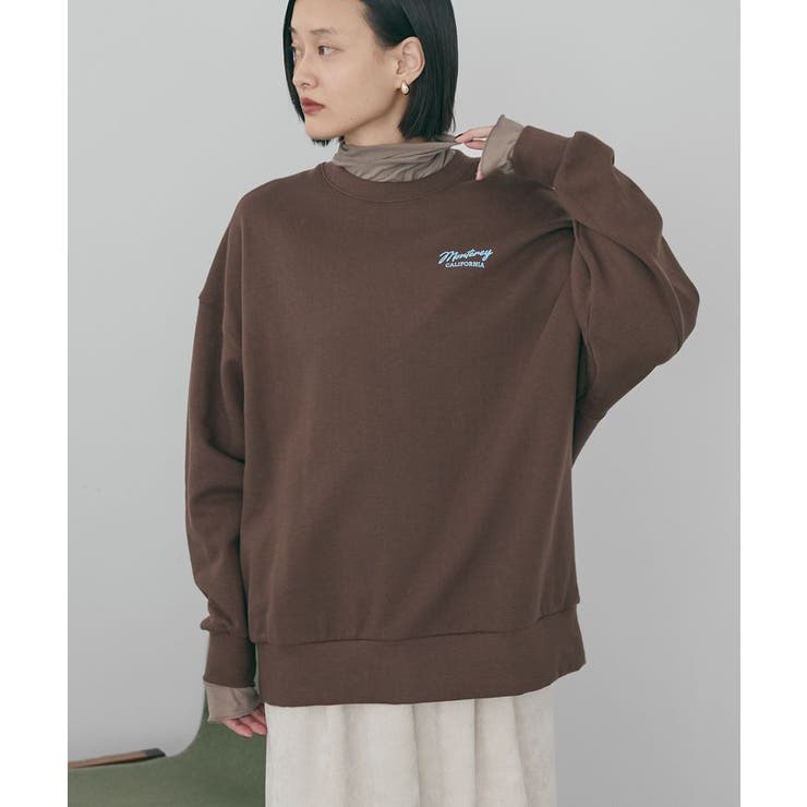 サガラ刺繍裏毛プルオーバー | AMERICAN HOLIC | 詳細画像16 