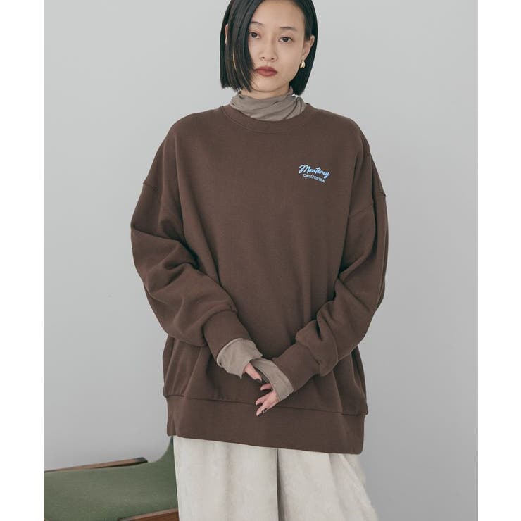 サガラ刺繍裏毛プルオーバー | AMERICAN HOLIC | 詳細画像17 