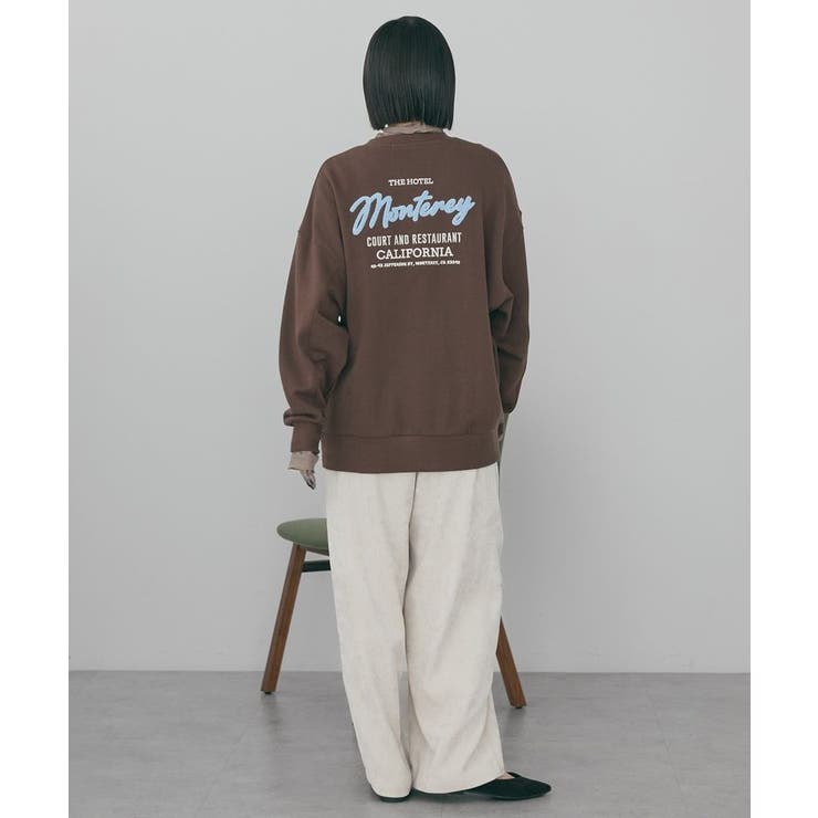 サガラ刺繍裏毛プルオーバー | AMERICAN HOLIC | 詳細画像21 