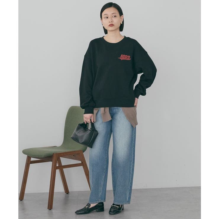 ワンポイントサガラ刺繍裏毛プルオーバー | AMERICAN HOLIC | 詳細画像6 