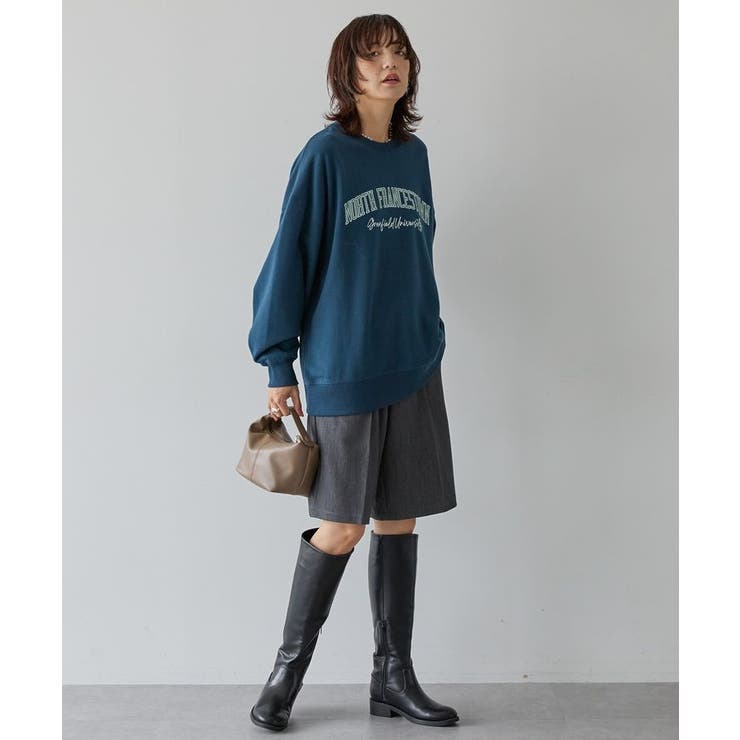 手書き風カレッジロゴ裏毛プルオーバー | AMERICAN HOLIC | 詳細画像11 