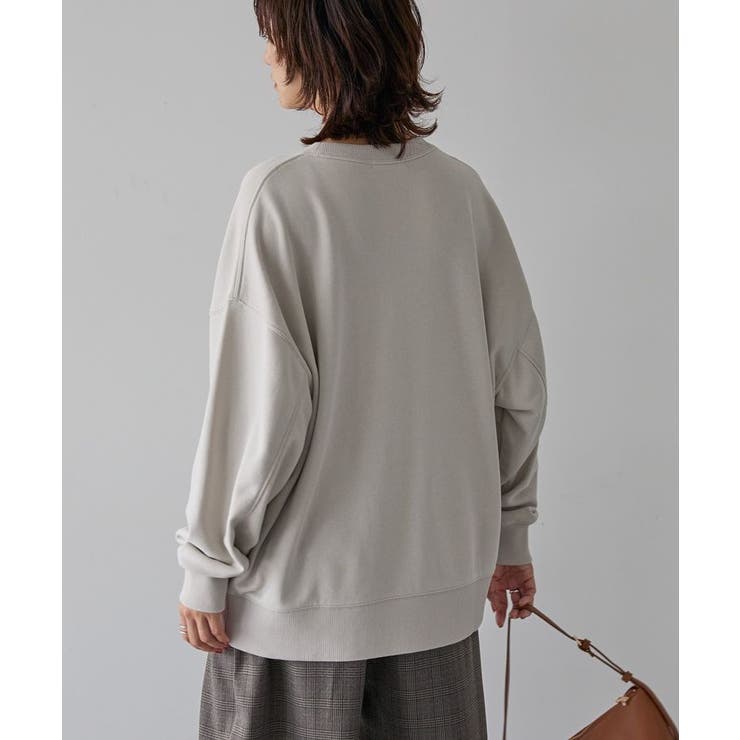 手書き風カレッジロゴ裏毛プルオーバー | AMERICAN HOLIC | 詳細画像4 