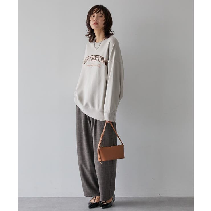 手書き風カレッジロゴ裏毛プルオーバー | AMERICAN HOLIC | 詳細画像5 