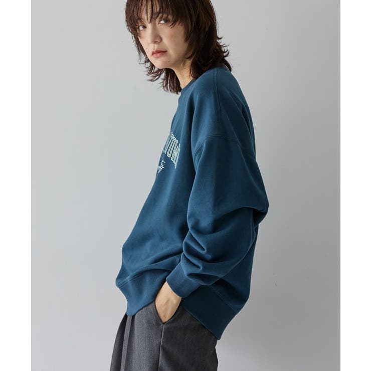 手書き風カレッジロゴ裏毛プルオーバー | AMERICAN HOLIC | 詳細画像8 