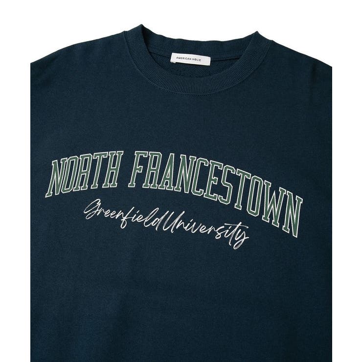 手書き風カレッジロゴ裏毛プルオーバー | AMERICAN HOLIC | 詳細画像18 