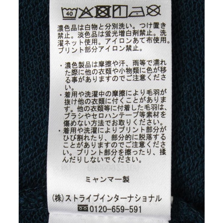 手書き風カレッジロゴ裏毛プルオーバー | AMERICAN HOLIC | 詳細画像21 