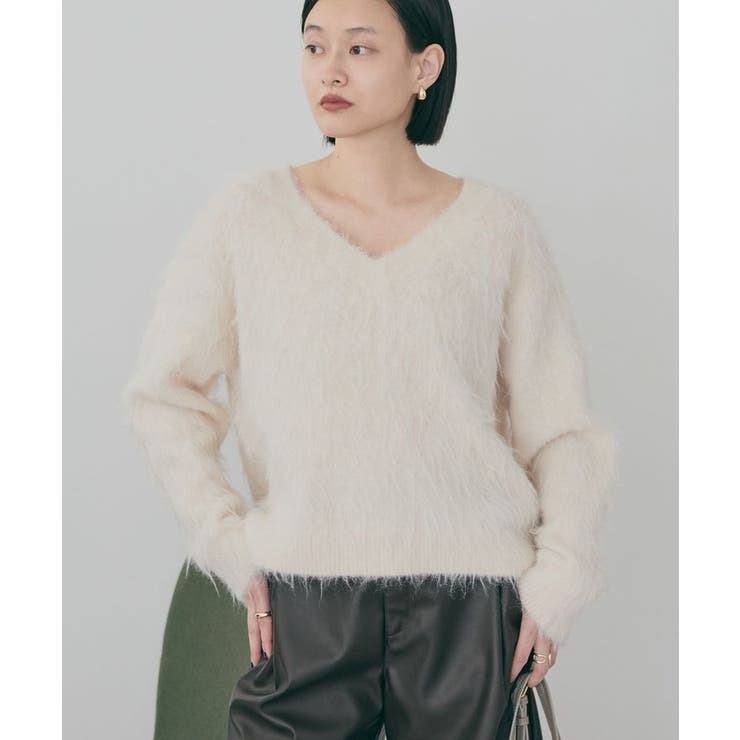 起毛シャギールーズニットプルオーバー | AMERICAN HOLIC | 詳細画像15 