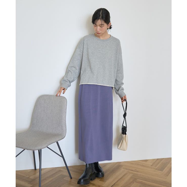 バイパチ総針ニットタイトスカート＜静電気軽減＞ | AMERICAN HOLIC | 詳細画像21 