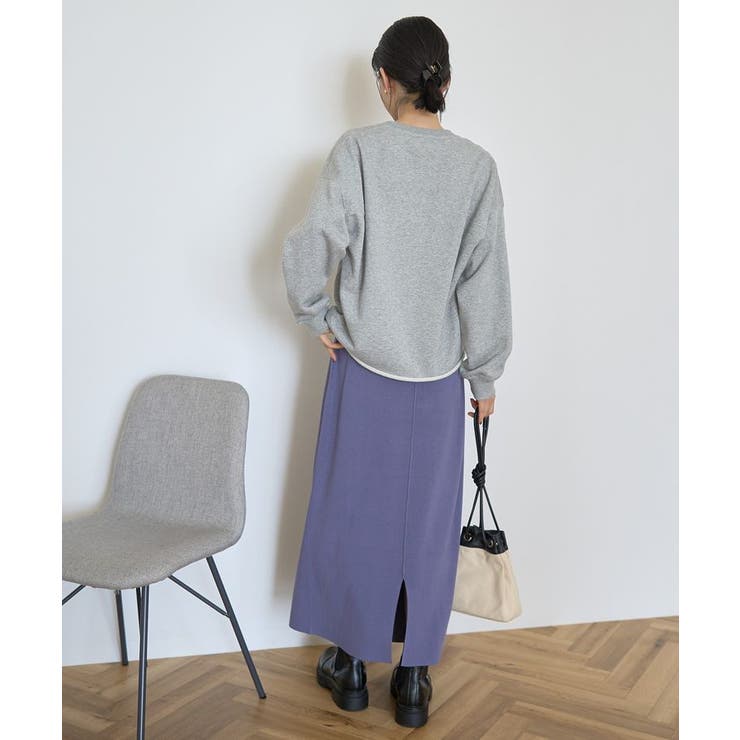 バイパチ総針ニットタイトスカート＜静電気軽減＞ | AMERICAN HOLIC | 詳細画像23 