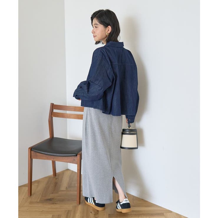 バイパチ総針ニットタイトスカート＜静電気軽減＞ | AMERICAN HOLIC | 詳細画像6 