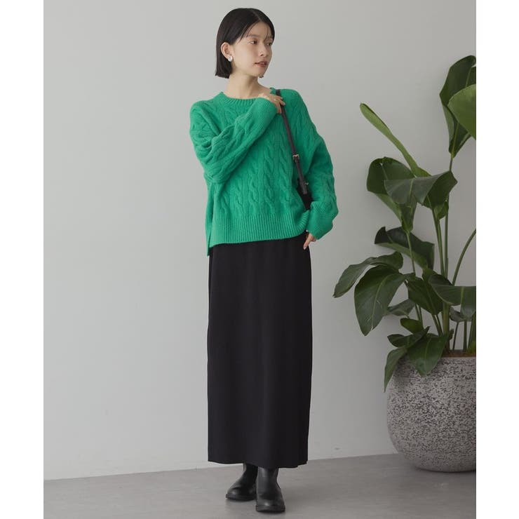 バイパチ総針ニットタイトスカート＜静電気軽減＞ | AMERICAN HOLIC | 詳細画像27 