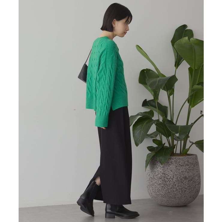 バイパチ総針ニットタイトスカート＜静電気軽減＞ | AMERICAN HOLIC | 詳細画像28 