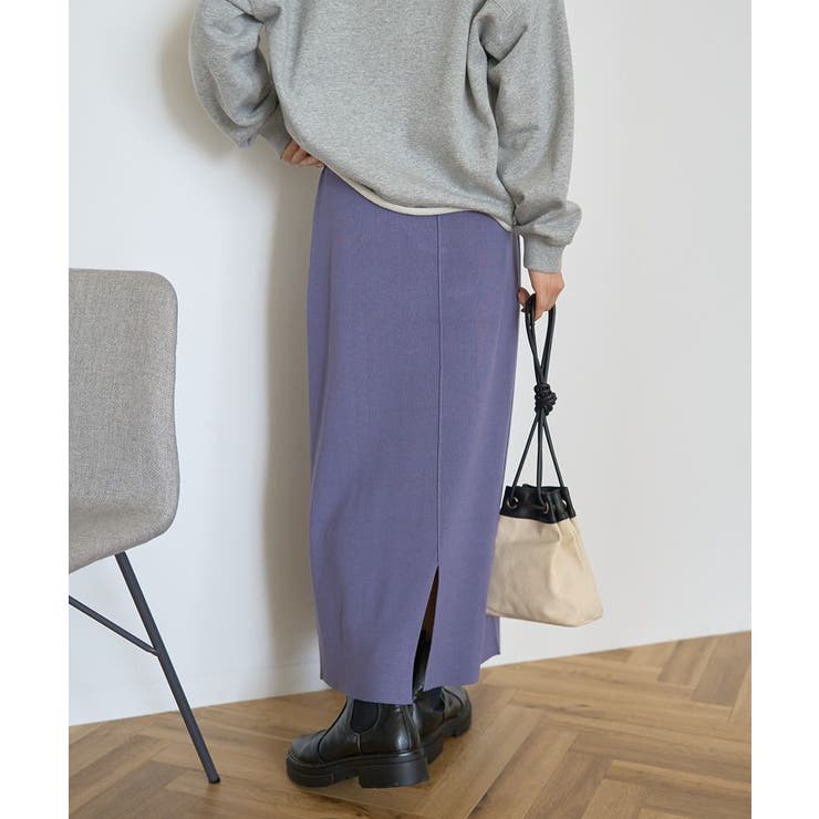 バイパチ総針ニットタイトスカート＜静電気軽減＞ | AMERICAN HOLIC | 詳細画像20 