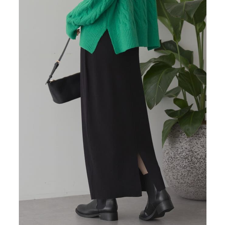 バイパチ総針ニットタイトスカート＜静電気軽減＞ | AMERICAN HOLIC | 詳細画像26 