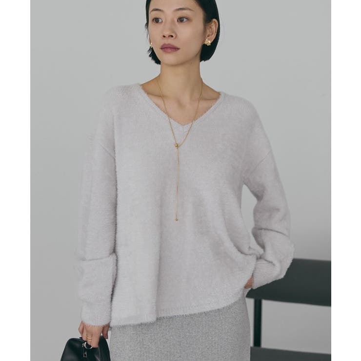 Vネックフェアリーニットプルオーバー | AMERICAN HOLIC | 詳細画像34 
