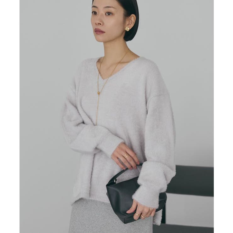 Vネックフェアリーニットプルオーバー | AMERICAN HOLIC | 詳細画像35 