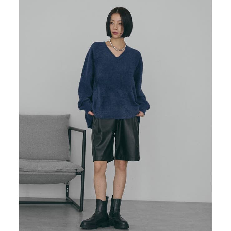 Vネックフェアリーニットプルオーバー | AMERICAN HOLIC | 詳細画像44 