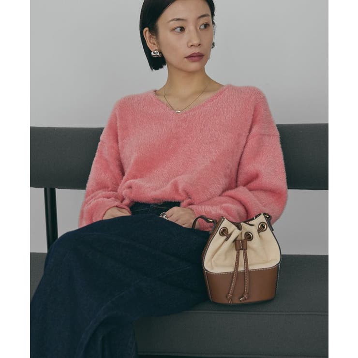 Vネックフェアリーニットプルオーバー | AMERICAN HOLIC | 詳細画像6 