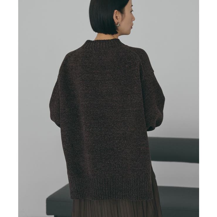 ベロアモールニットプルオーバー | AMERICAN HOLIC | 詳細画像15 