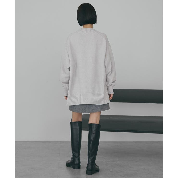 ベロアモールニットプルオーバー | AMERICAN HOLIC | 詳細画像6 