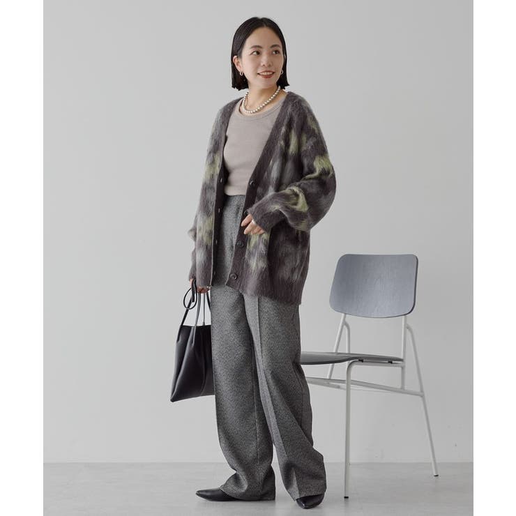 ニュアンス柄ニットカーディガン | AMERICAN HOLIC | 詳細画像6 