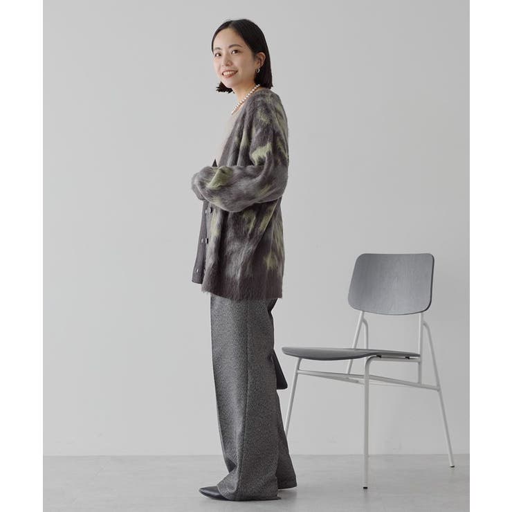 ニュアンス柄ニットカーディガン | AMERICAN HOLIC | 詳細画像7 