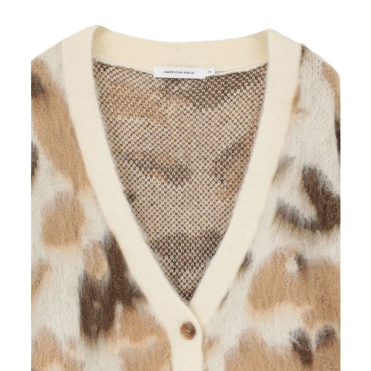 ニュアンス柄ニットカーディガン | AMERICAN HOLIC | 詳細画像17 