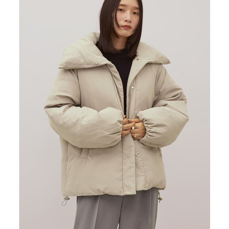 襟付き中綿ブルゾン | AMERICAN HOLIC | 詳細画像1 