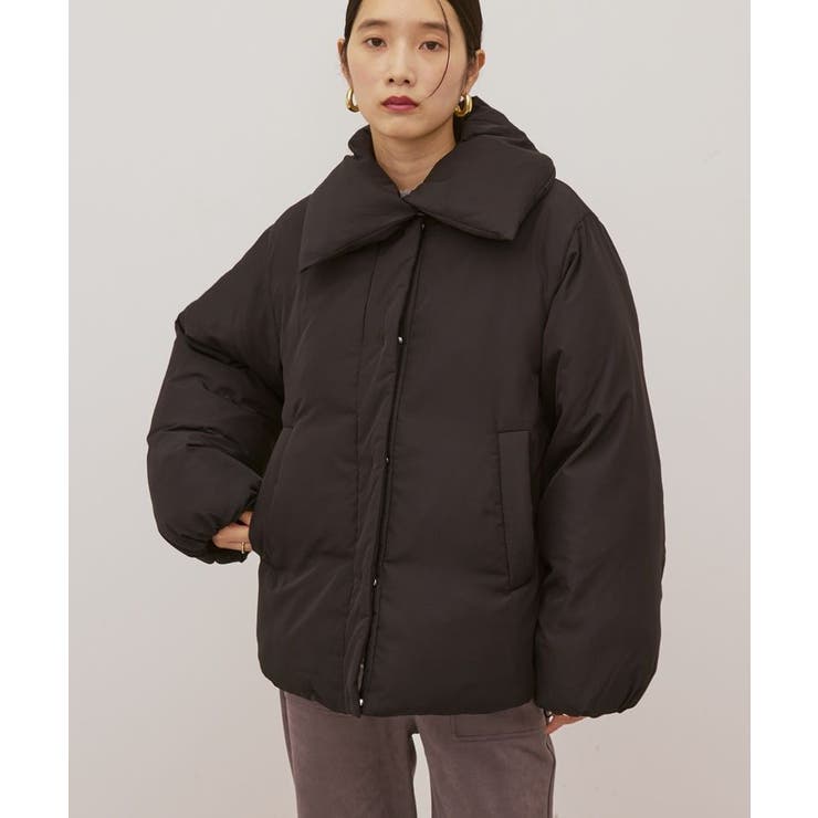 襟付き中綿ブルゾン | AMERICAN HOLIC | 詳細画像9 