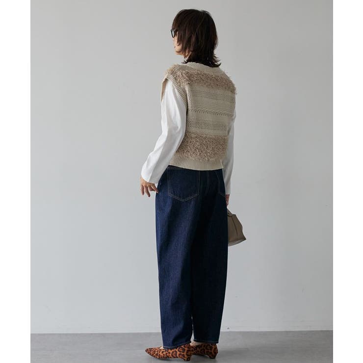 ループミックスニットベスト | AMERICAN HOLIC | 詳細画像5 