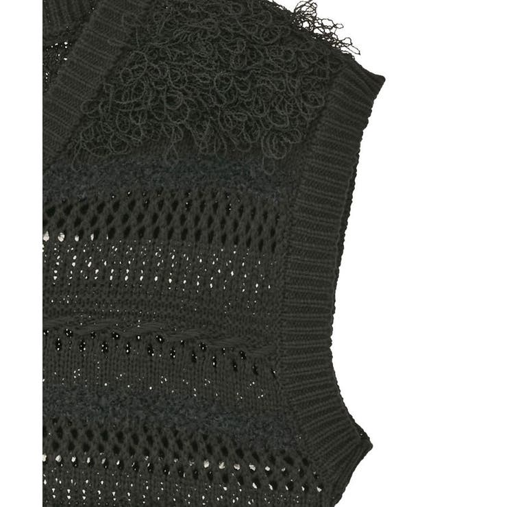 ループミックスニットベスト | AMERICAN HOLIC | 詳細画像16 