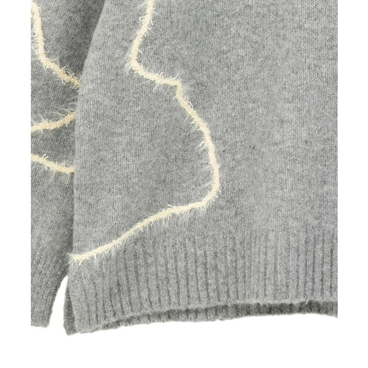 ニュアンスライン柄ニットプルオーバー | AMERICAN HOLIC | 詳細画像28 