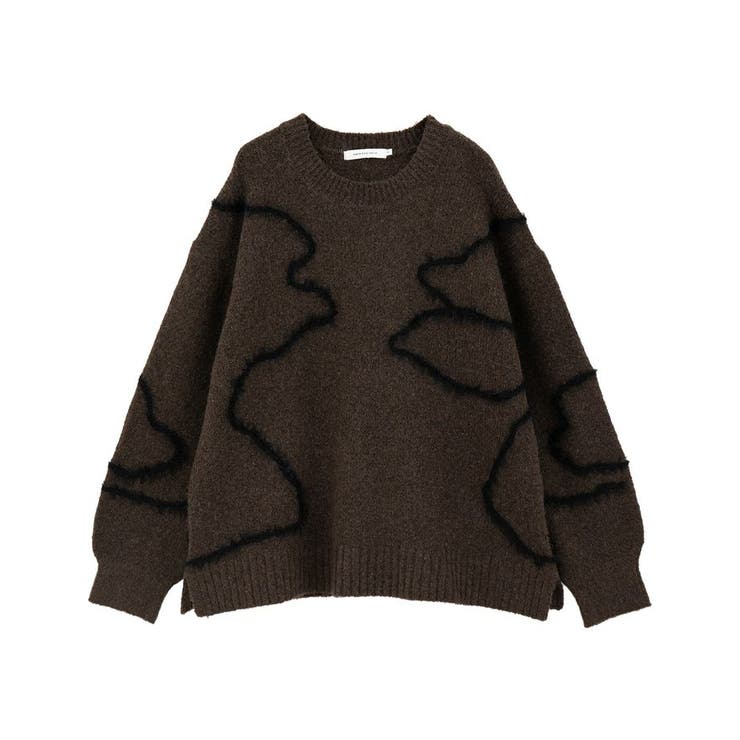 ニュアンスライン柄ニットプルオーバー | AMERICAN HOLIC | 詳細画像37 