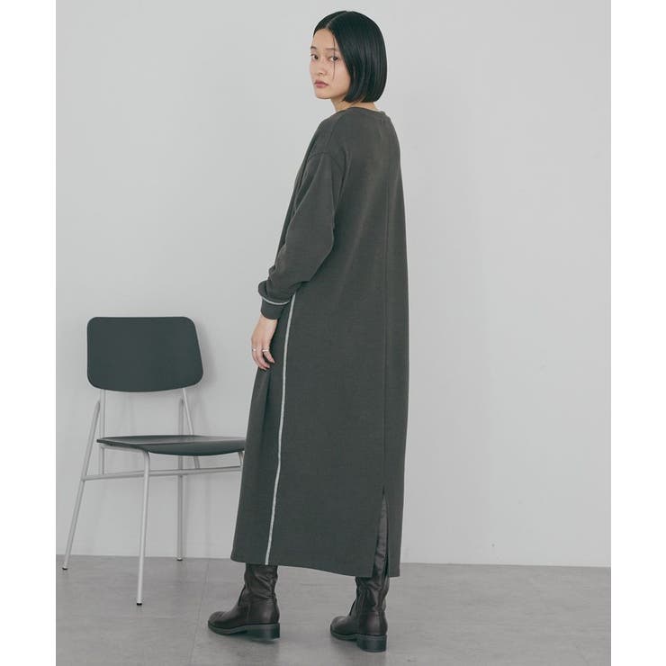 スムース起毛ボックスシルエットワンピース | AMERICAN HOLIC | 詳細画像13 