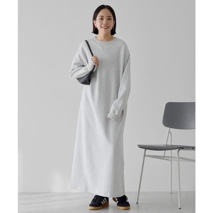 スムース起毛ボックスシルエットワンピース | AMERICAN HOLIC | 詳細画像8 