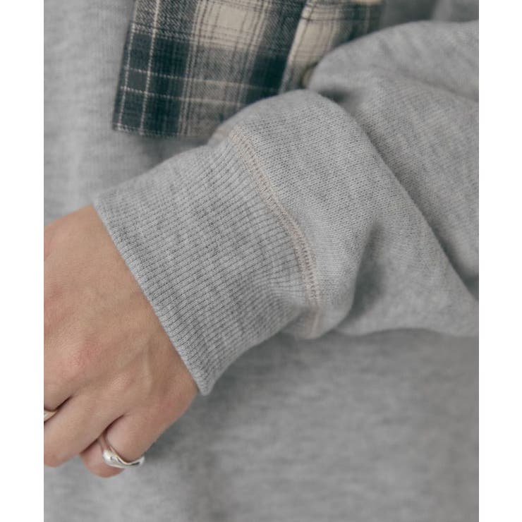 スムース起毛ボックスシルエットワンピース | AMERICAN HOLIC | 詳細画像15 