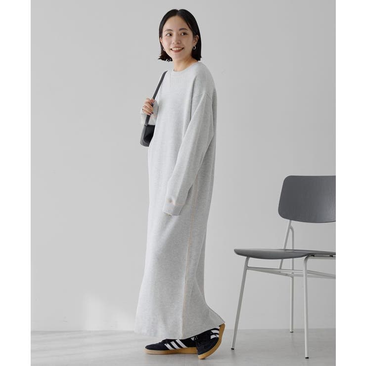 スムース起毛ボックスシルエットワンピース | AMERICAN HOLIC | 詳細画像19 