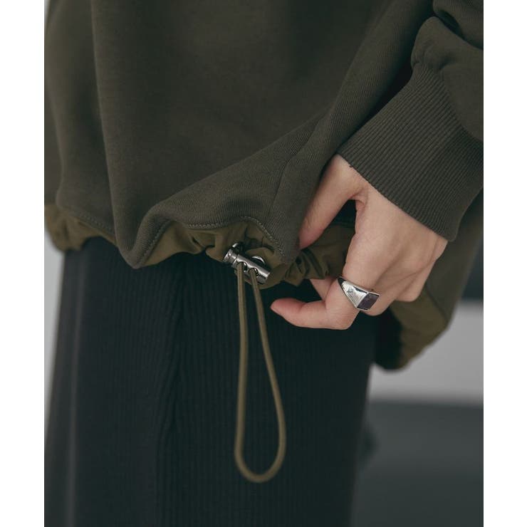 異素材ドロスト配色プルオーバー | AMERICAN HOLIC | 詳細画像20 