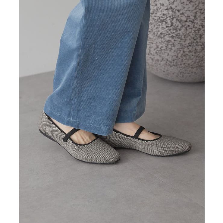 ベージュ | ニットメリージェーンパンプス | AMERICAN HOLIC