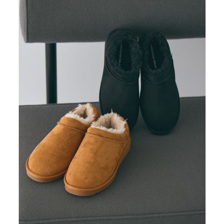 【整履き】ムートンライクブーツ | AMERICAN HOLIC | 詳細画像1 